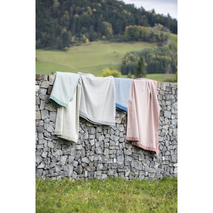 David Fussenegger RIVA Decke uni mêlé 140x200 cm marine kaufen