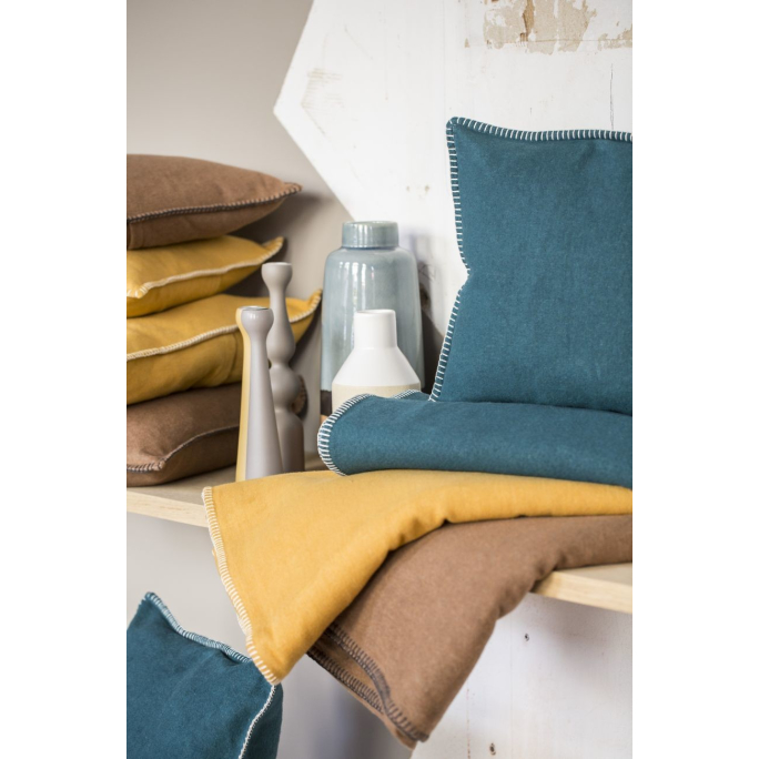 David Fussenegger SYLT Baumwolldecke 140x200 cm golden online kaufen