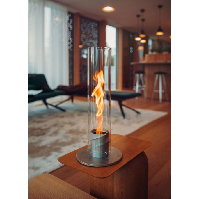 höfats SPIN 90 Tischfeuer Ø 19 cm - Höhe 40,5 cm - schwarz kaufen
