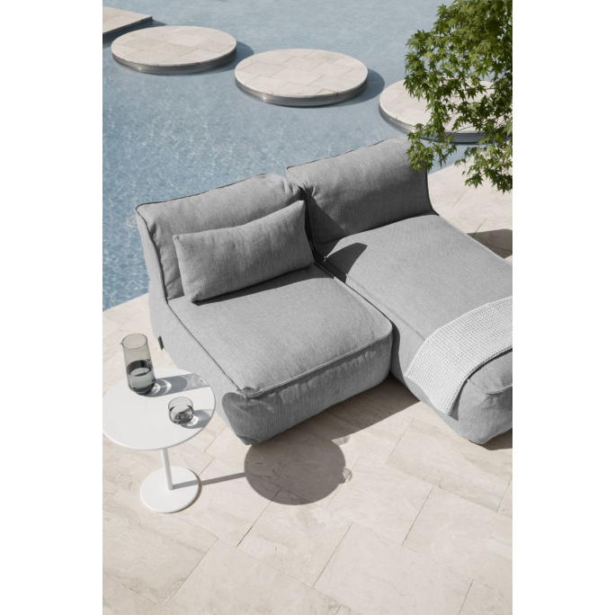 blomus GROW Chaiselongue indoor & outdoor M = 145x75x68 cm - coal 
