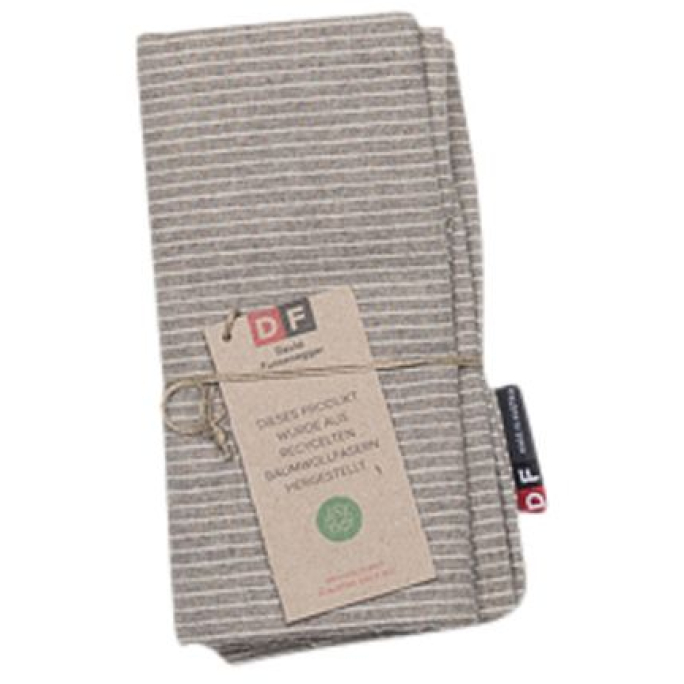 David Fussenegger NIZZA Nadelstreifen Recycling Kissen 2erSet 2 Stück