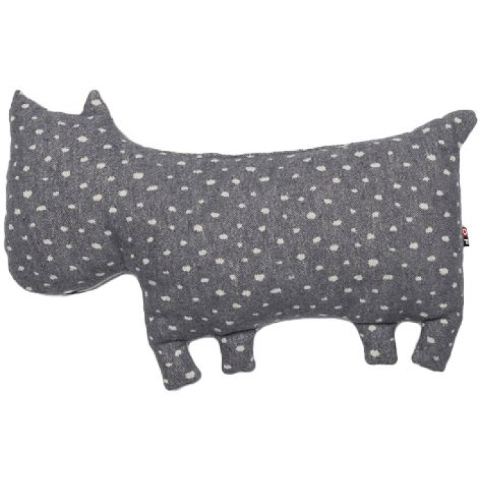 David Fussenegger KIDS JUWEL Hund Kissen mit Füllung 20x40 cm filz