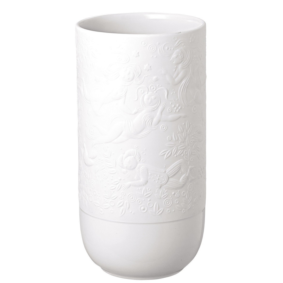 Vase Rosenthal Sarastro – Flûte Enchantée – Porcelaine Or 22 Cm – Décoratif
