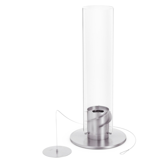 höfats SPIN 900 Tischfeuer 19x19x40,5 cm - silberfarben online kaufen
