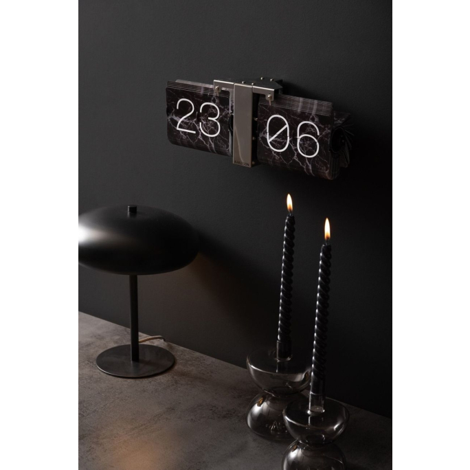 Karlsson Flip Clock No Case Flip Uhr 14x36x8,5 cm black kaufen