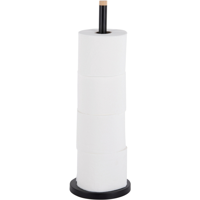 Present Time Bamboo Accent Ersatzrollenhalter Ø 15 cm - Höhe 46 cm 