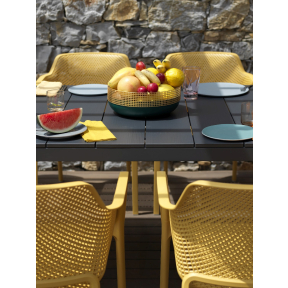 Nardi Net Monoblock Stühle Outdoor - 6er Set 6er Set: Breite: 60,5 